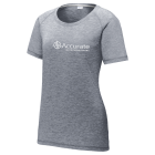 Sport-Tek® Ladies PosiCharge® Tri-Blend Wicking Scoop Neck Raglan Tee