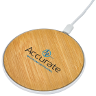 Bamboo Print Wireless Charger