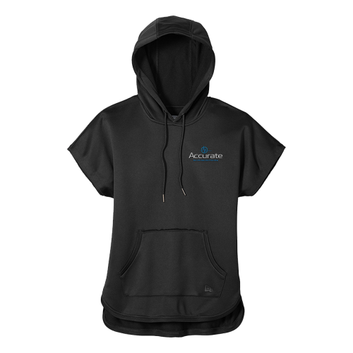 New Era Women's Performance Terry Short Sleeve Hoodie