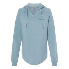 Independent Trading Co. Women's Lightweight California Wash Hooded Sweatshirt