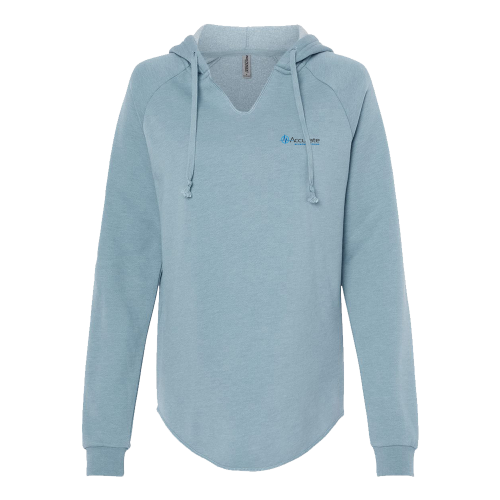 Independent Trading Co. Women's Lightweight California Wash Hooded Sweatshirt
